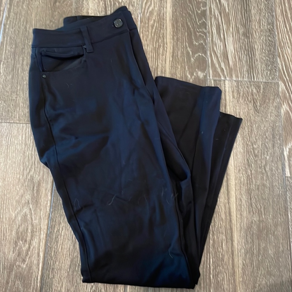 Slim-Fit Black Skinny Pants